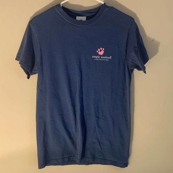 Simply Southern Tee Shirt Fur Mama Small Paw Print - Picture 2 of 4